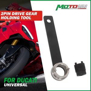 DUCATI 바이크 오토바이 캠 풀리 제거 도구 2 핀 기본 드라이브 기어 홀딩