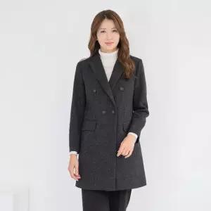 엄마옷 2온스 누비 카라 정장 무지하프코트 1GHJ25234 중년여성 마담 60 70대  빅사이즈 할머니