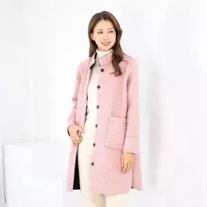 엄마옷 뽀글이 차이나 무지 롱코트 1GHJ25361 중년여성 마담 60 70대  빅사이즈 할머니