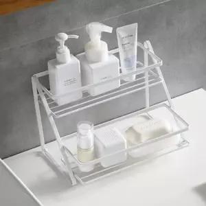 진열 정리대 무타공 소품정리 2단선반 선반 철제