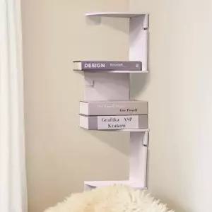 모서리 수납 조립 부착식 선반 벽걸이