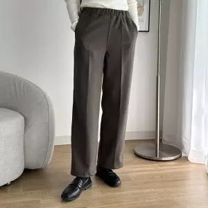 피치면스판헤링본팬츠 LOQ103M311 빅사이즈 사이즈에서 자유로운 그녀~