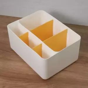 소품 정리 수납함 조절형 데스크탑 정리박스 칸막이 정리함 (WFKI33V)