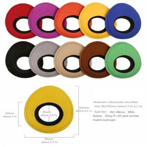 비디오 카메라 Vidicon 캠코더 DV 뷰파인더 컵 타원형 눈 렌즈 가드 패드 실드 커버 쿠션 그늘 ARRI Alexa