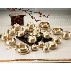 옥바리반상기세트 46개입 7첩식기 전통옥바리식기 전통식기 (WFKHEZE)