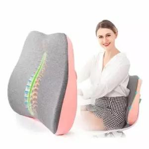 허리 푹신한 메모리폼 의자 등베개 지지대 등 사무실 WFLPU26