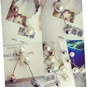 데일리 포인트 미니 진주핀 카네이션브로치 브로치 (5개묶음) 카네이션코사지