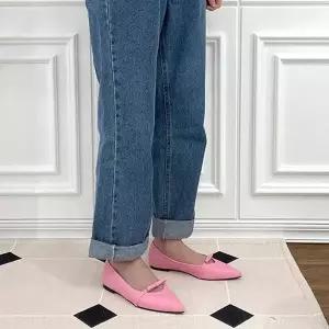 플랫슈즈 로퍼 단화 플랫구두 슬립온 여자구두 봄 (WFKI3EV)