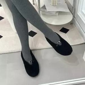 정장 플랫슈즈 통굽단화 단화구두 슬립온 펌프스 봄 (WFKI3F1)