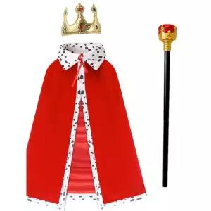 유럽풍 왕자 공주 망토 코스튬 파티 공연 의상