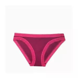 [Calvin Klein]UNDERWEAR MODAL COTTON 레이스트림 비키니팬티 D3515 607 698333