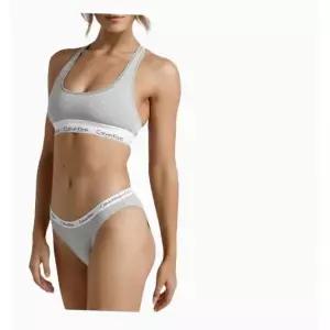 [Calvin Klein]UNDERWEAR CK 캘빈클라인 브라렛 삼각 코튼 비키니팬티 노패드 2종 697995