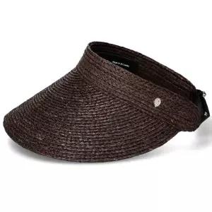 25FW  커스틴 바이저 썬캡 HAT50305 CHOCOLATE