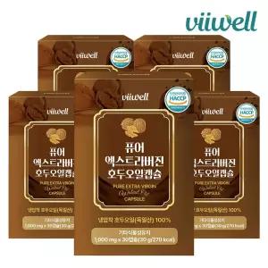 퓨어 엑스트라버진 호두 오일 30캡슐 5박스