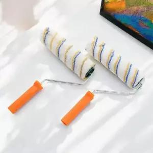 고품질 페인트 롤러 오렌지 색상 25cm 페인팅 입회용 도구 (WFKJJD0)