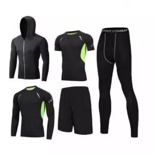 남자 스포츠웨어세트업 스테디 피트니스 헬스복 5종 F (WFKK16H)