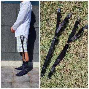 와이 빠짐 집게 멜빵 안빠지게 벨트 셔츠 정장 WFLQU60