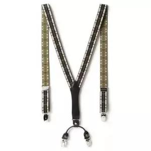 체크멜빵 브라운 20대벨트 남자허리띠 멜빵 체 WFLQTZ3