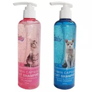 자극은적고 향은오래가는 고양이샴푸 센서티브 순한 목욕