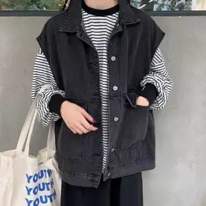 여성 2컬러 봄가을아우터 패션데님자켓 데님 W (WFKJXV2)