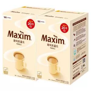 맥심 화이트골드 커피믹스 360T(180T 2개)