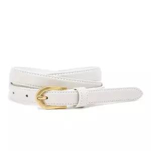 질스튜어트 핸드백 (JABE5F113I2) 20mm 베이지 소가죽 슬림 여성벨트 JABE5F113