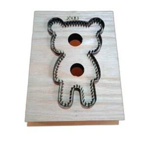 가죽공예 목형 만들기 악어 나무 칼틀 접시 DIY 강아지키링 제작 선물 원단 북커버 A형