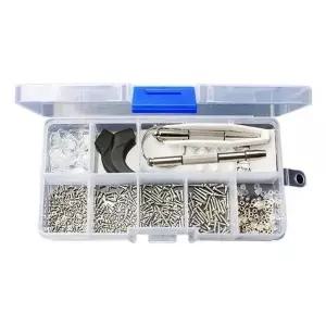 시계수리세트 나사 너트 코 패드 광학 수리 모듬 부품 (WFKKYKU)