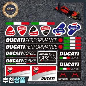 2026 두카티 스티커 오토바이 바디 데칼 헬멧 로고