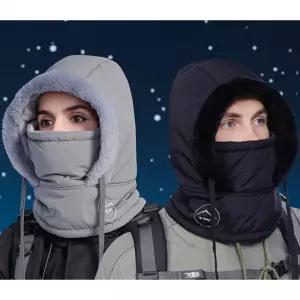 겨울 혹한기 패딩후드 넥워머 바라클라바 방한 가을 경량 베스트 점퍼 자켓복 아우터람막이 잠다운 코풍 옷