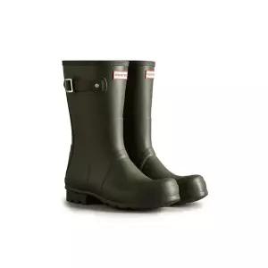 HUNTER MEN 오리지날 숏 레인부츠 - 다크올리브 MFS9000RMADOV 196253