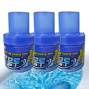 [2개구성] 크린스타 크린스타 병형 화장실 탈취 3병 파란물 JPW8E0E95