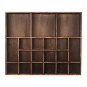 원목 찻잔 진열대 다기 수납 선반 장식장 벽걸이 보관 전시대