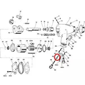 SP-1135B SP VESSEL부품스로틀밸브 1EA SP-1135B (47)