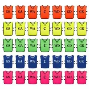 넷볼 경기용 팀조끼 7벌 스포츠 유니폼