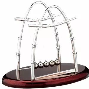 뉴튼 진자 밸런스볼 장식품 기구 장식 중력 실내 균형 장치 과학 장난감 스위 볼 오브 제