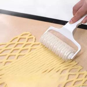 베이킹 파이 벌집 모양 격자 쿠키칼 롤러 바게트나이프 몰드 페스트리 생지 간격으로