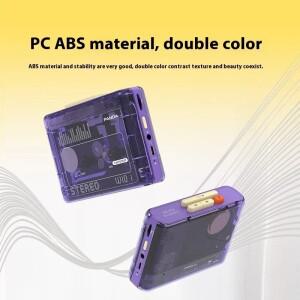 PANDA W10i 휴대용 카세트 플레이어 7 레트로 빈티지 싱글 듀얼 채널 스테레오