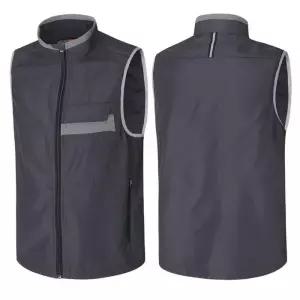 [룽스]유니폼 단체복 봄여름가을 작업조끼 상호이름 무료