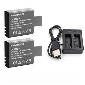 3.7V 1050mAh PG1050 충전식 리튬 이온 배터리 SJ4000 WIFi SJCAM 스포츠 액션 카메라 DV 전용