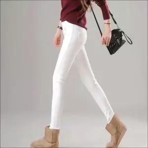 [라일리여성의류] Rly 안감 스키니 기모바지 겨울팬츠 융털 슬림핏 여자