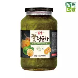달콤한 제주 청귤차 1kg 2p 전통차 음료 베이스 주스 아이스티 에이드