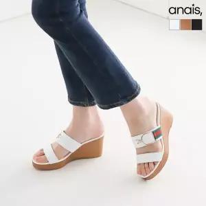 [하프클럽/]국산 더블 웨지 슬리퍼힐 7.5cm_26S010