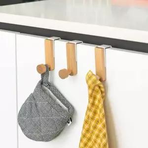 현이몰 주방 싱크대 틈새 문걸이 후크 다용도 정리 도어훅 주방정리 도어후크 싱크대걸이 후크걸이