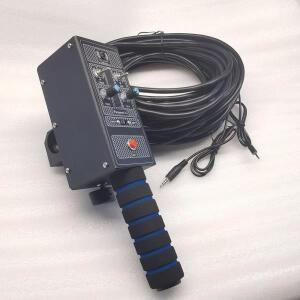 캠코더 조리개 초점 줌 제어 리모컨, AG-UX90 AU-EVA1 180A 130MC DVX200M, 15 와이어