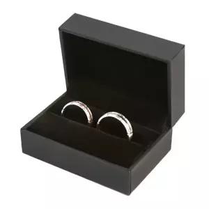 사각블랙케이스 커플링보관함 쥬얼리 사각 프로포즈 반지하드케이스 깔끔 커플링