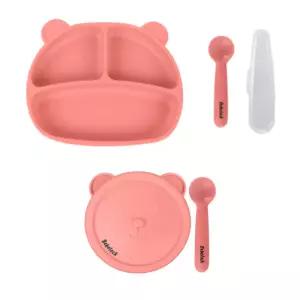 베베락 엘파 유아식 토핑 흡착 식판 간식 흡착볼 핑크 BNA