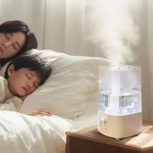레이나 대용량 복합식가습기 무소음 무드등 세척편한 통세척 사무실 가습기 4L [패밀리픽]