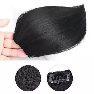 남성 남자 외출 모임 앞머리 숱보충 인모 부분 가발 (KYR-WBE7C04)