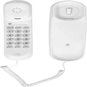 조절 가능한 볼륨 벨소리 OF-990 슬림 라인 전화기 벽걸이 기본 유선 AC 전원 필요 없음 가정용